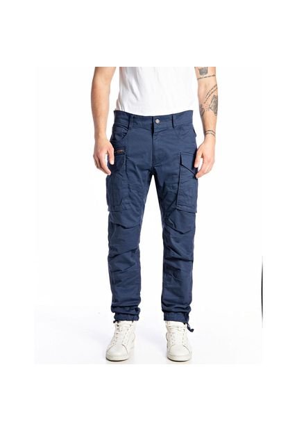 Replay Pantalon Cargo Para Hombre Replay
