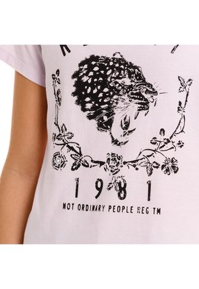 Replay Camiseta Manga Corta Para Mujer Replay