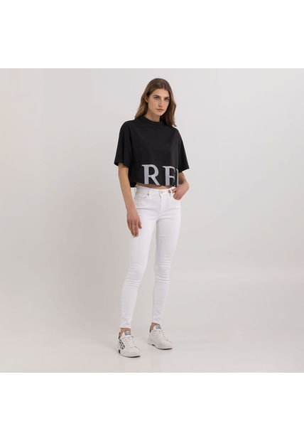 Replay Camiseta Manga Corta Para Mujer Replay