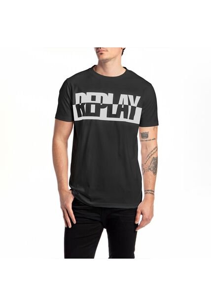 Replay Camiseta Manga Corta Para Hombre Replay
