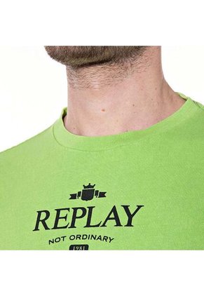 Replay Camiseta Manga Corta Para Hombre Hand Dry Replay