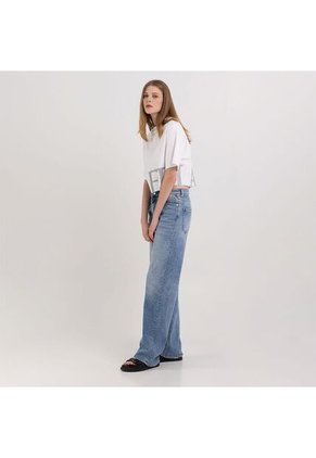 Replay Camiseta Manga Larga Para Mujer Replay