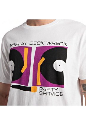 Replay Camiseta Manga Corta Para Hombre Replay