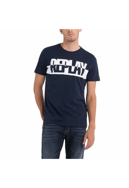 Replay Camiseta Manga Corta Para Hombre Replay