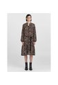 Replay Vestido Midi Animal Print Para Mujer de REPLAY