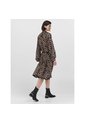 Replay Vestido Midi Animal Print Para Mujer de REPLAY
