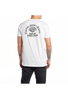 Replay Camiseta Manga Corta Para Hombre Replay