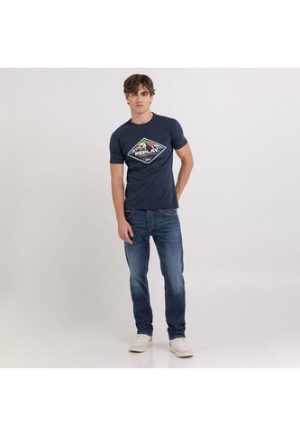 Replay Camiseta Manga Corta Para Hombre Replay REPLAY