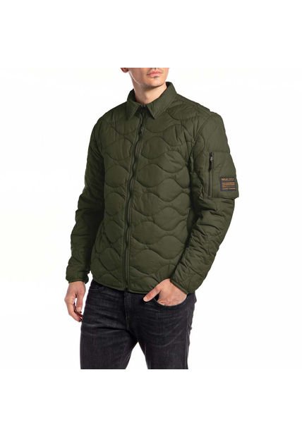 Replay Chaqueta Casual Para Hombre Replay