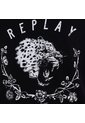 Replay Camiseta Manga Corta Para Mujer Replay de REPLAY