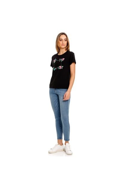 Replay Camiseta Manga Corta Para Mujer Replay