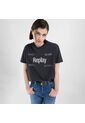Replay Camiseta Manga Corta Para Mujer Camiseta Replay de REPLAY