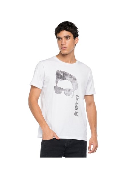 Replay Camiseta Manga Corta Para Hombre Replay