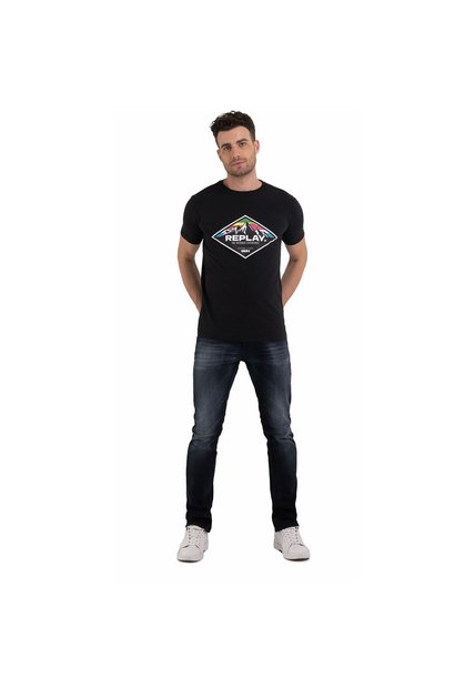 Replay Camiseta Manga Corta Para Hombre Replay