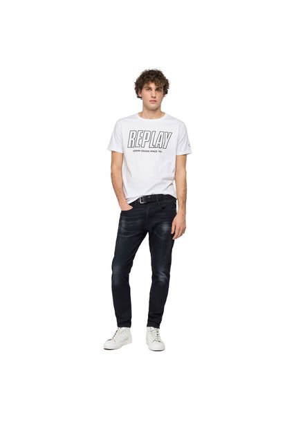 Replay Camiseta Para Hombre Basic Jersey 30/1 Replay 34402