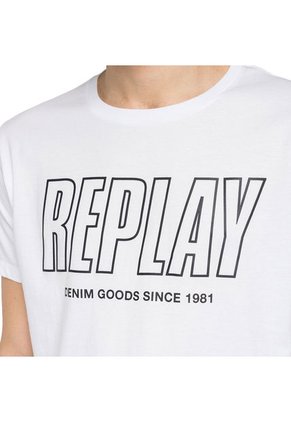 Replay Camiseta Para Hombre Basic Jersey 30/1 Replay 34402