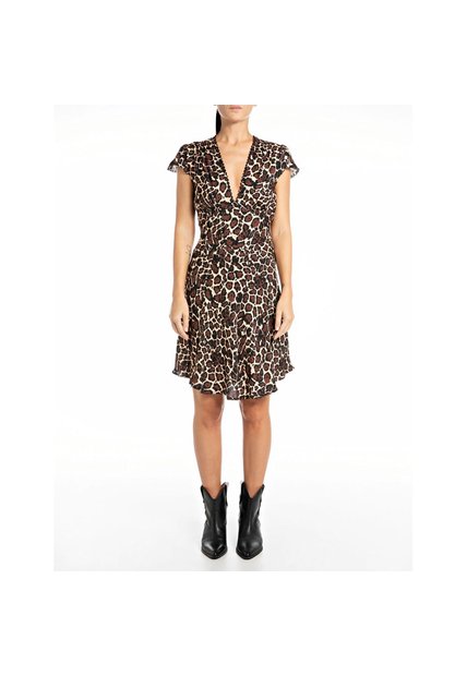 Replay Vestido Medio Para Mujer Replay
