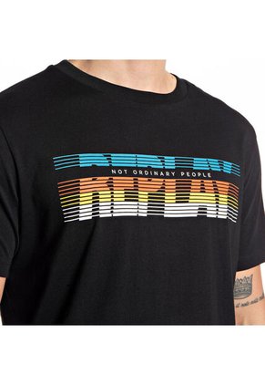Replay Camiseta Manga Corta Para Hombre Replay