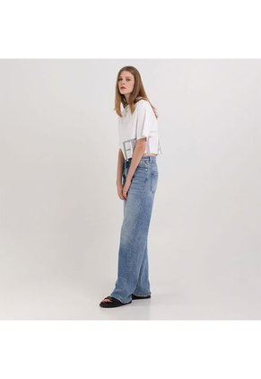 Replay Camiseta Manga Larga Para Mujer Replay