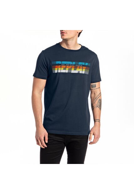 Replay Camiseta Manga Corta Para Hombre Replay