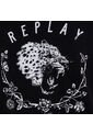 Replay Camiseta Manga Corta Para Mujer Replay de REPLAY