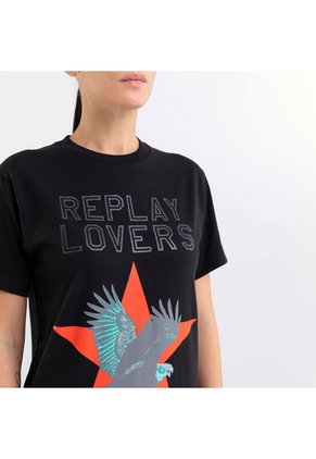 Replay Camiseta Para Mujer Replay