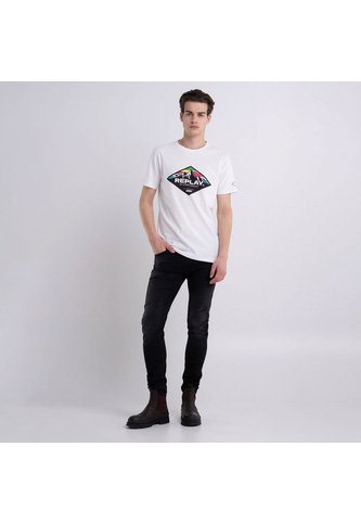 Replay Camiseta Manga Corta Para Hombre Replay REPLAY