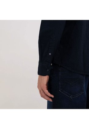 Replay Camisa Manga Larga Para Hombre Replay