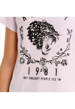 Replay Camiseta Manga Corta Para Mujer Replay