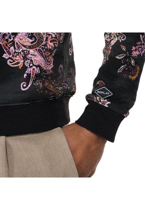 Replay Buzo Cerrado Para Hombre Sweatshirt Replay