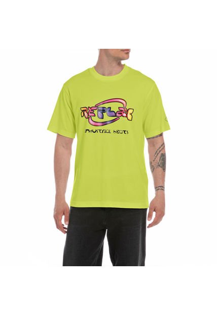 Replay Camiseta Manga Corta Para Hombre Replay