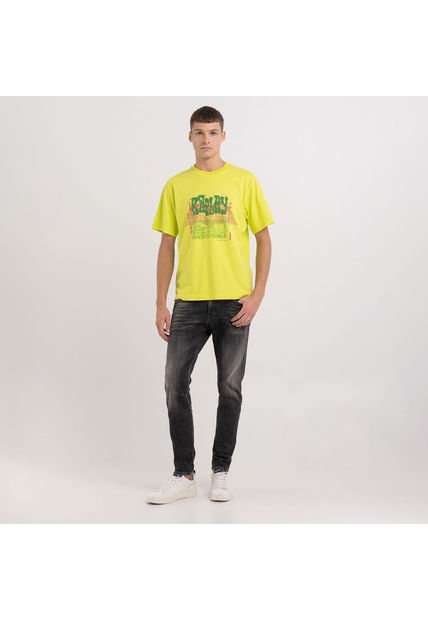 Replay Camiseta Manga Corta Para Hombre Replay