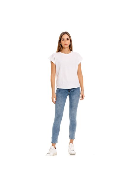Replay Jean Stretch Para Mujer New Luz Replay