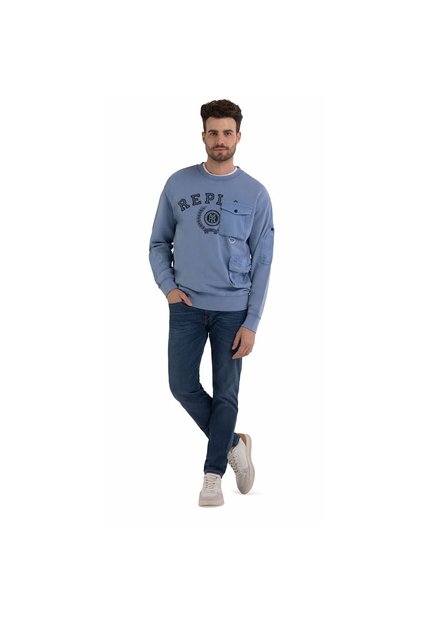 Replay Buzo Cerrado Para Hombre Sweatshirt Replay