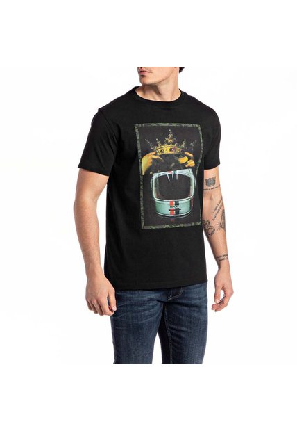 Replay Camiseta Manga Corta Para Hombre Replay