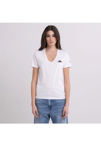 Replay Camiseta Manga Corta Para Mujer Replay REPLAY