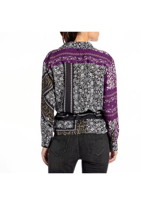 Replay Camisa Manga Larga Para Mujer Replay