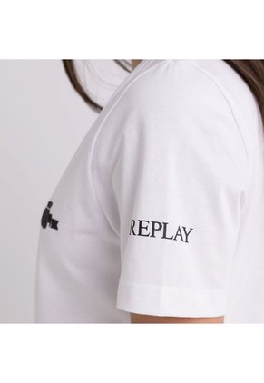 Replay Camiseta Manga Corta Para Mujer Replay