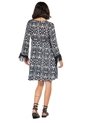 Replay Vestido Medio Para Mujer All Over Printed Vi Replay de REPLAY