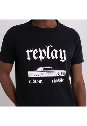 Replay Camiseta Para Hombre Replay