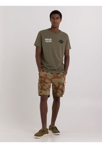 Replay Camiseta Manga Corta Para Hombre Replay REPLAY