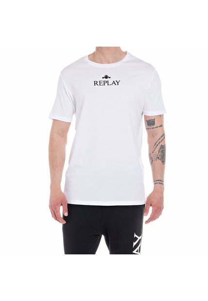 Replay Camiseta Manga Corta Para Hombre Replay