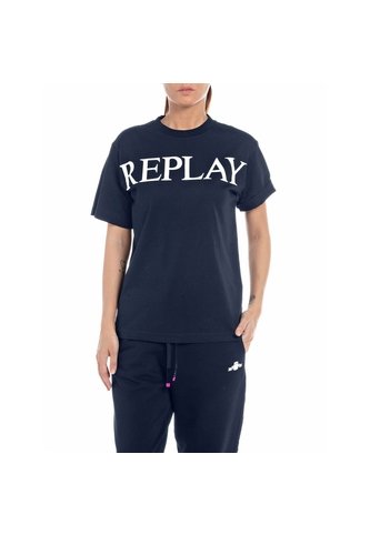 Replay Camiseta Manga Corta Para Mujer Replay REPLAY
