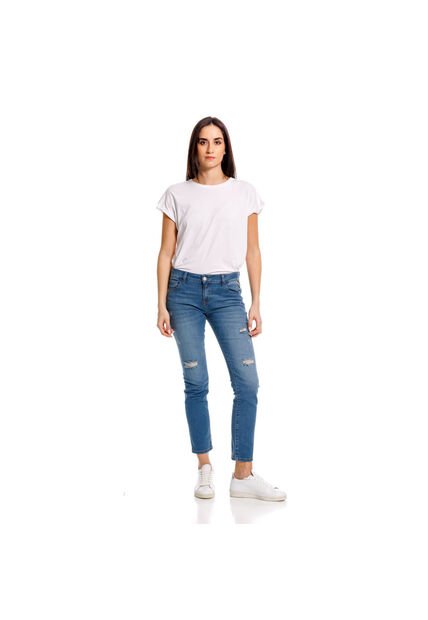 Replay Jean Stretch Para Mujer Faaby Replay