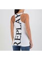 Replay Camiseta Manga Sisa Para Mujer Camiseta Replay de REPLAY