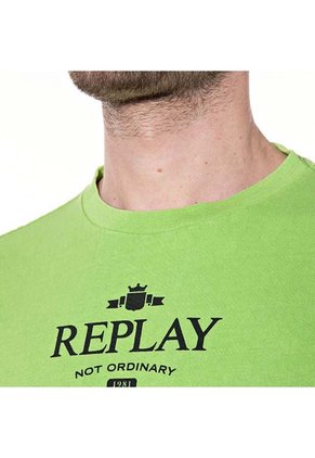 Replay Camiseta Manga Corta Para Hombre Hand Dry Replay