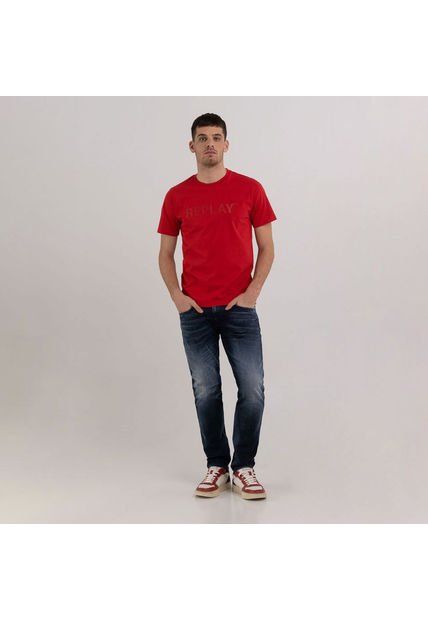 Replay Camiseta Manga Corta Para Hombre Replay