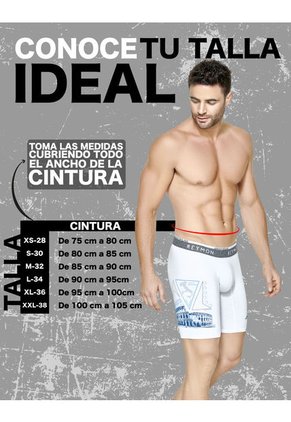 Semanario Bóxer Largo Basico Algodón Para Hombre Ref.3700