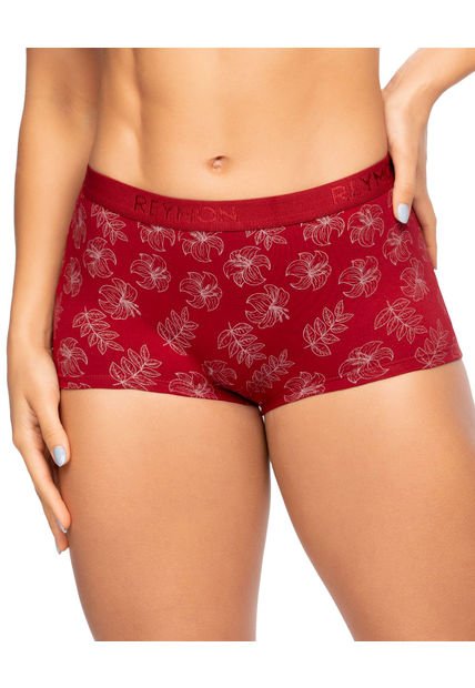 Boxer Clásico de Tiro Alto Estampado | Huellas En La Arena