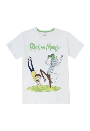 Camiseta Rick  & Morty Blanco